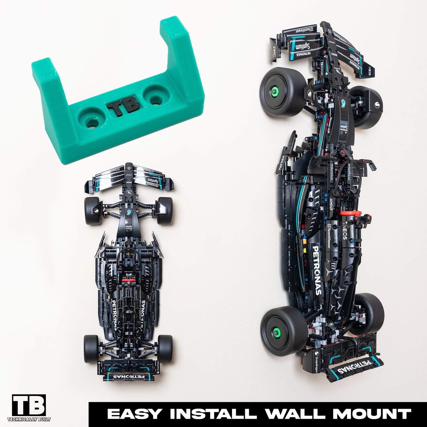 Wall Mount for LEGO Mercedes-AMG F1 W14 - 42171