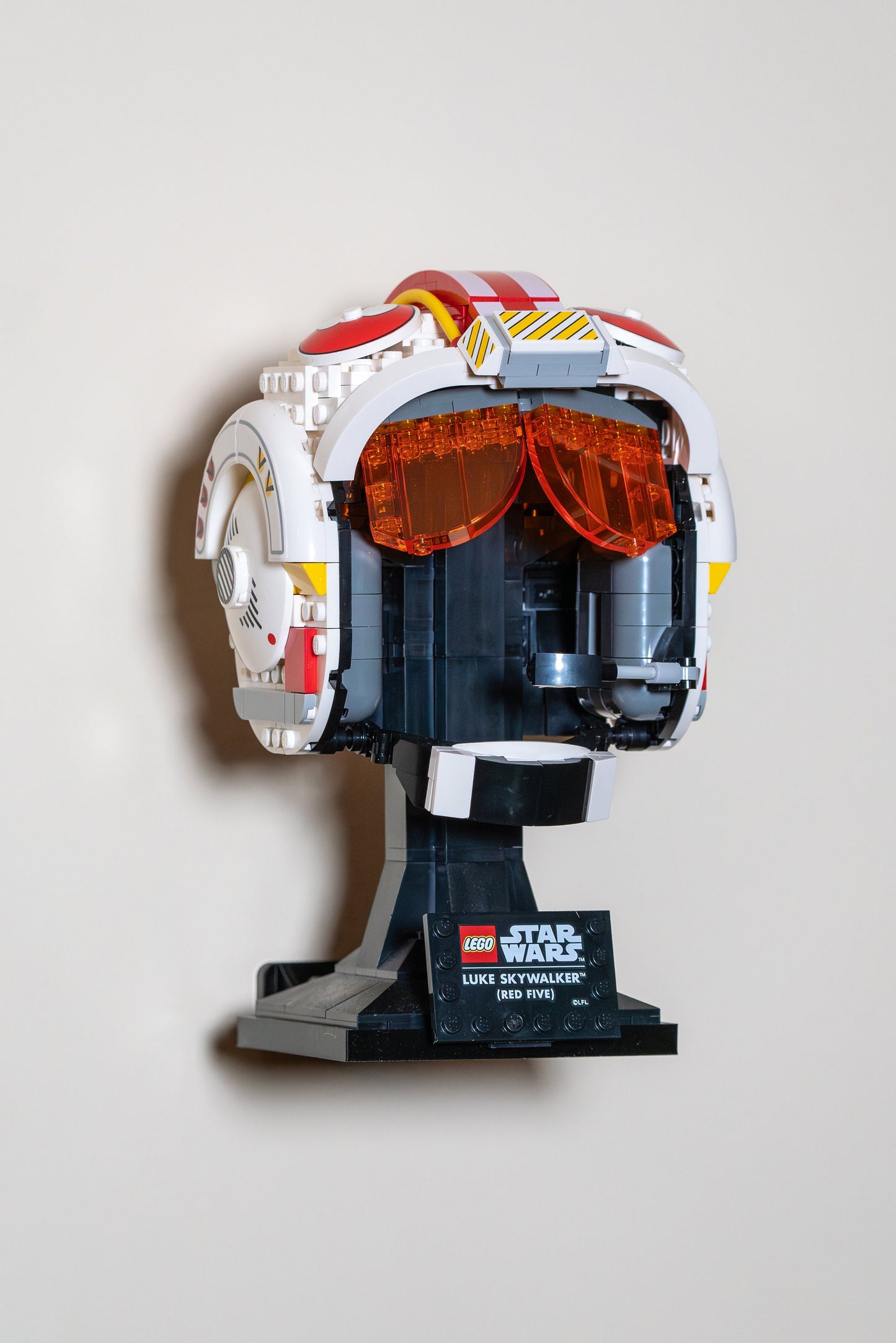 Wall Mount for LEGO Helmet Collection