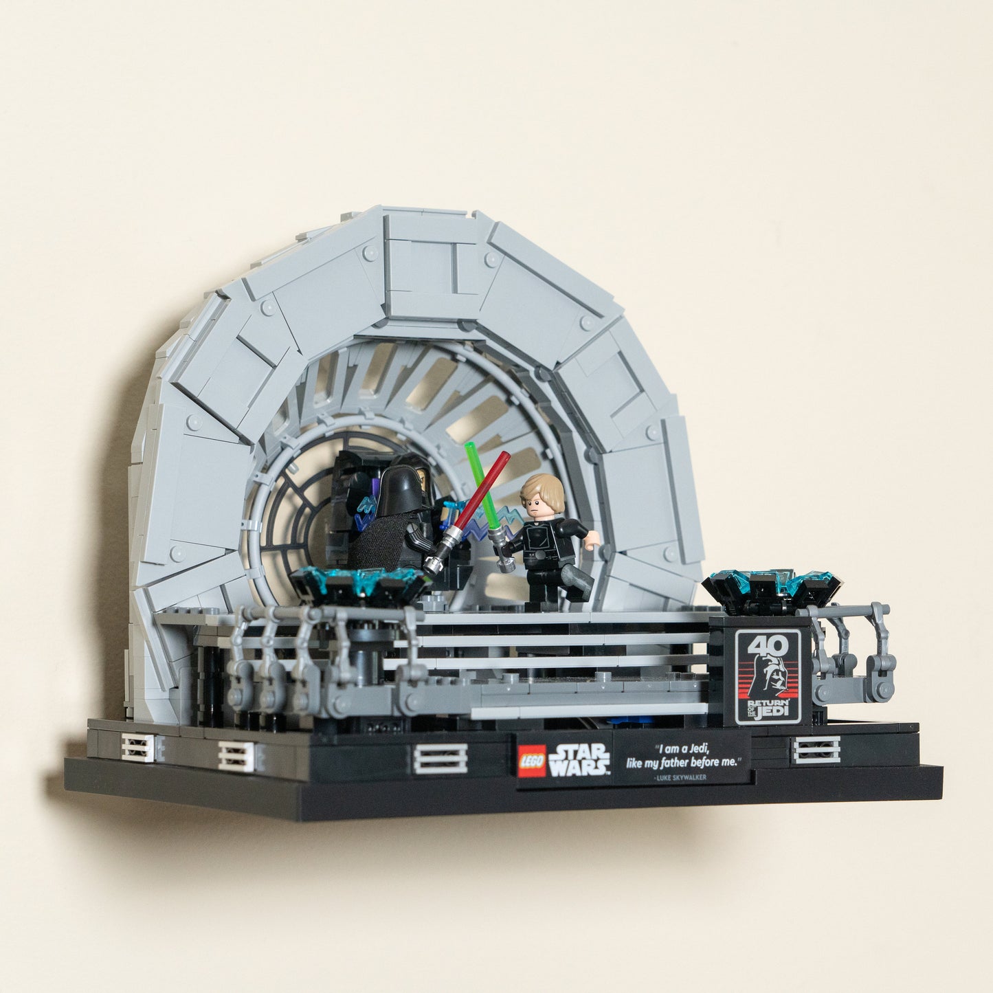 Wall Mount for LEGO Star Wars Diorama Sets