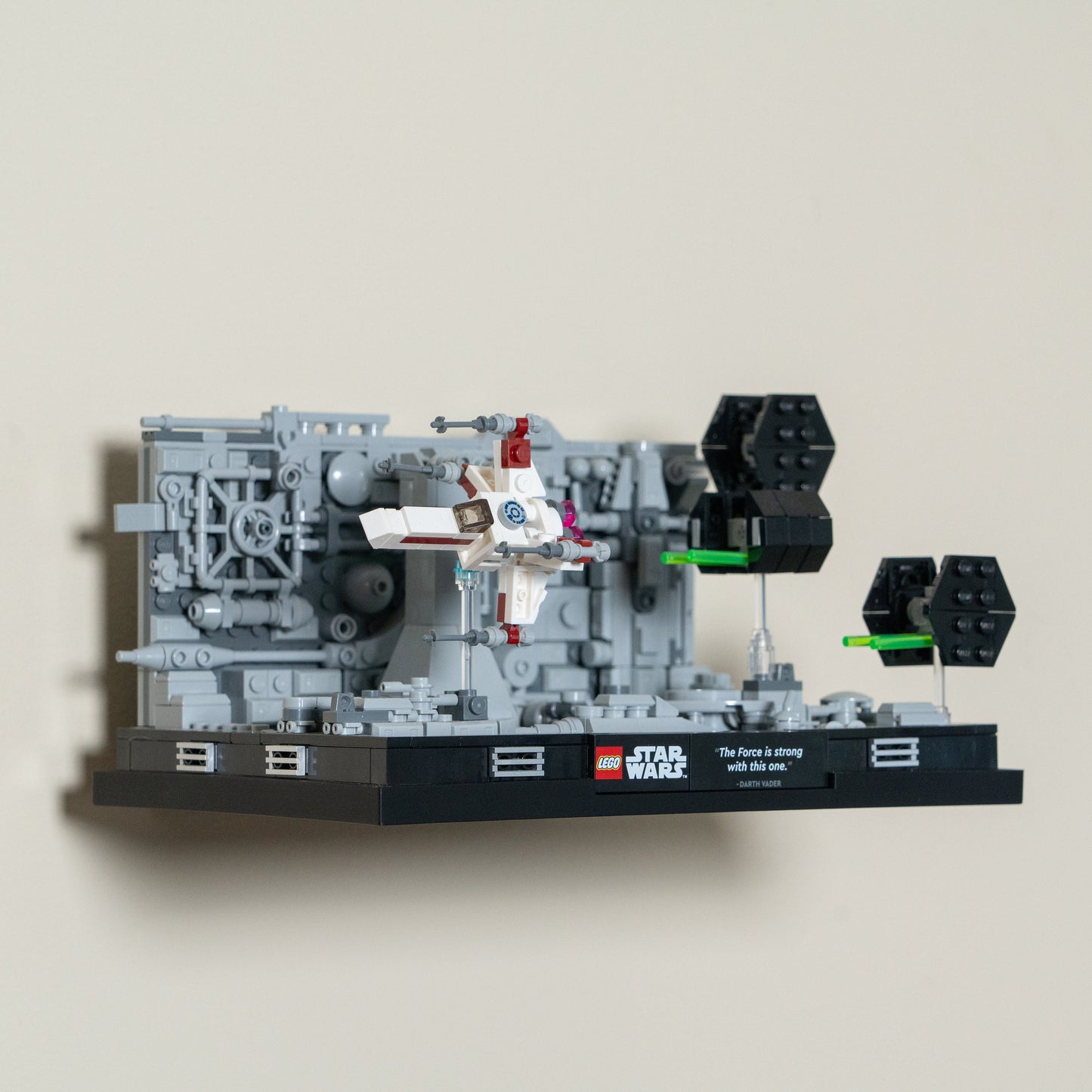 Wall Mount for LEGO Star Wars Diorama Sets