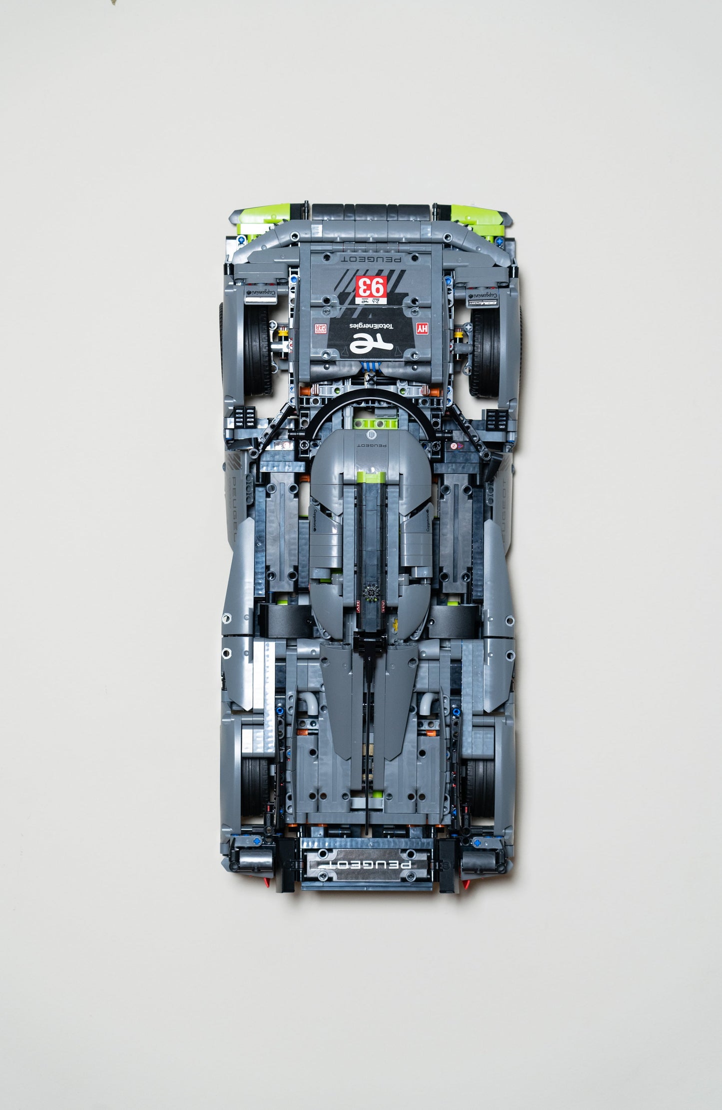 Wall Mount for LEGO Technic PEUGEOT 9x8 - 42156