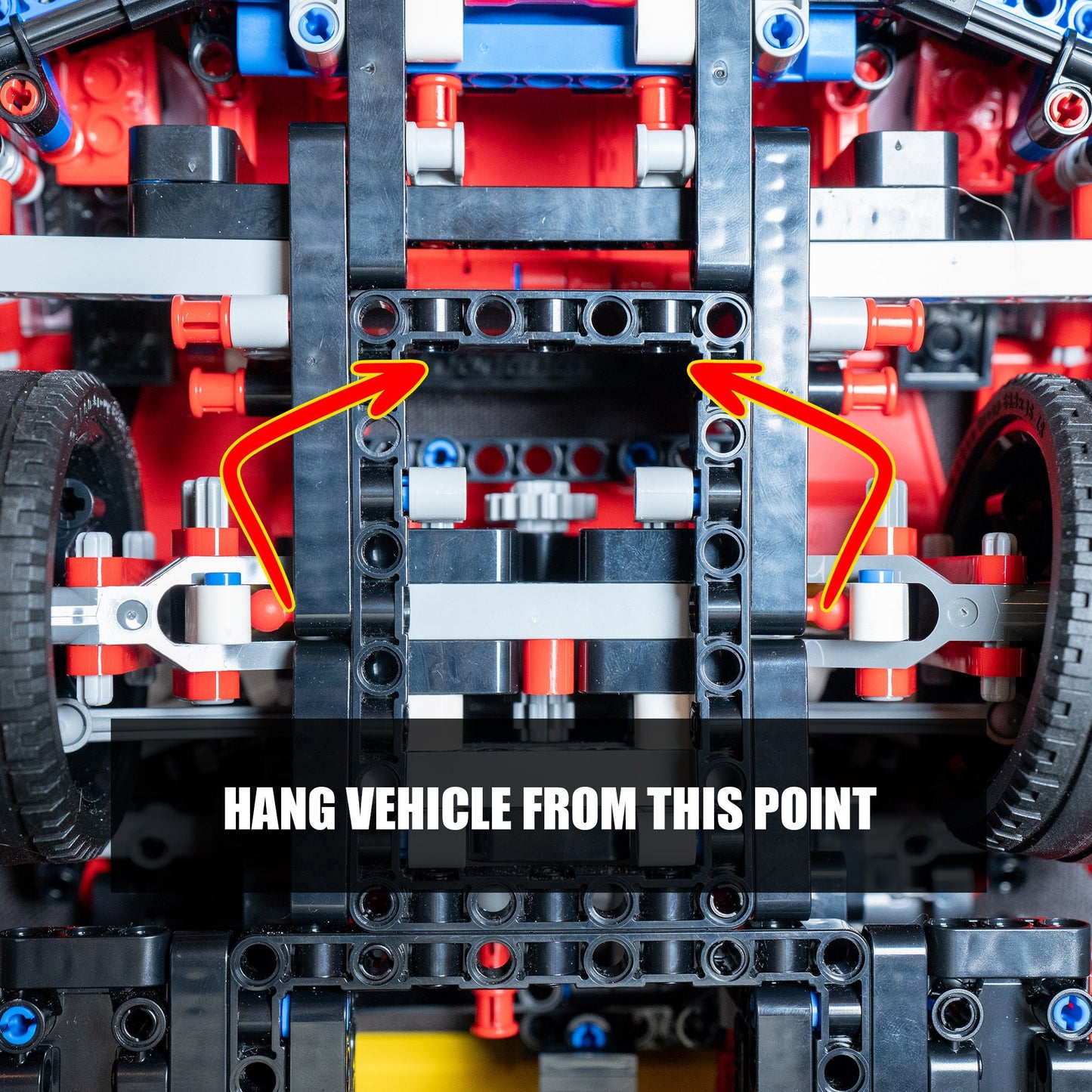 Wall Mount for LEGO Ferrari 488 GTE-42125