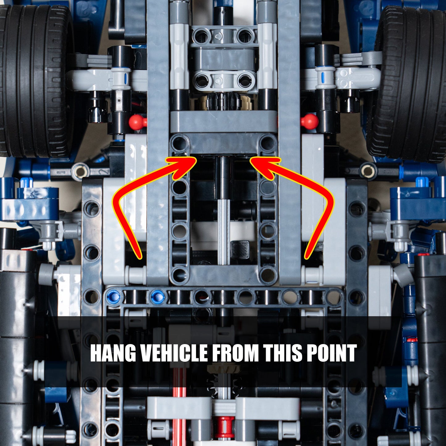 Wall Mount for LEGO Technic Ford GT-42154