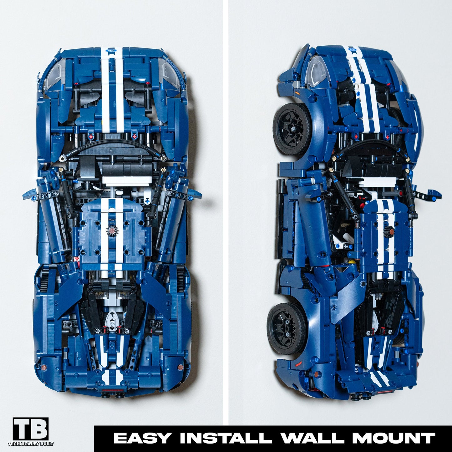 Wall Mount for LEGO Technic Ford GT - 42154