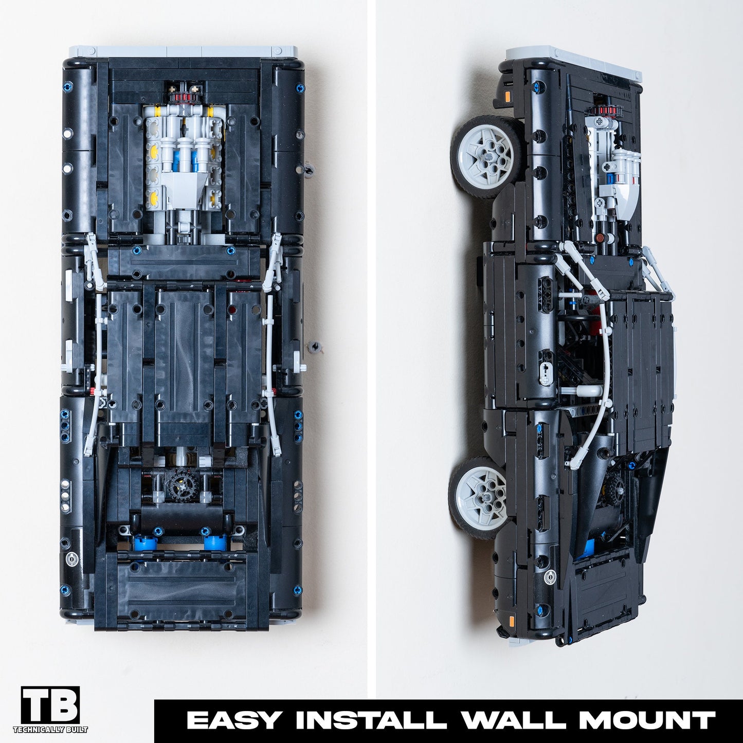 Wall Mount for LEGO Technic Dom's Charger - 42111