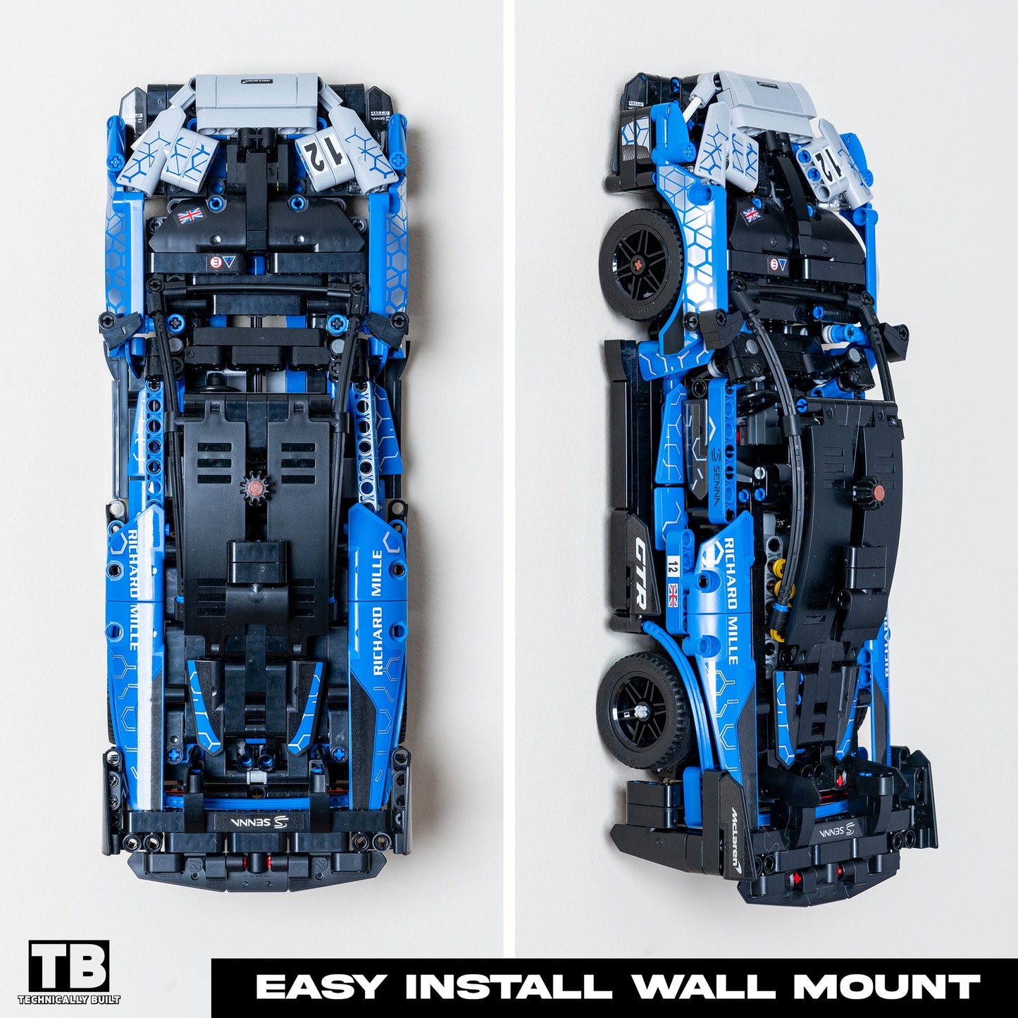 Wall Mount for LEGO Technic McLaren Senna GTR - 42123