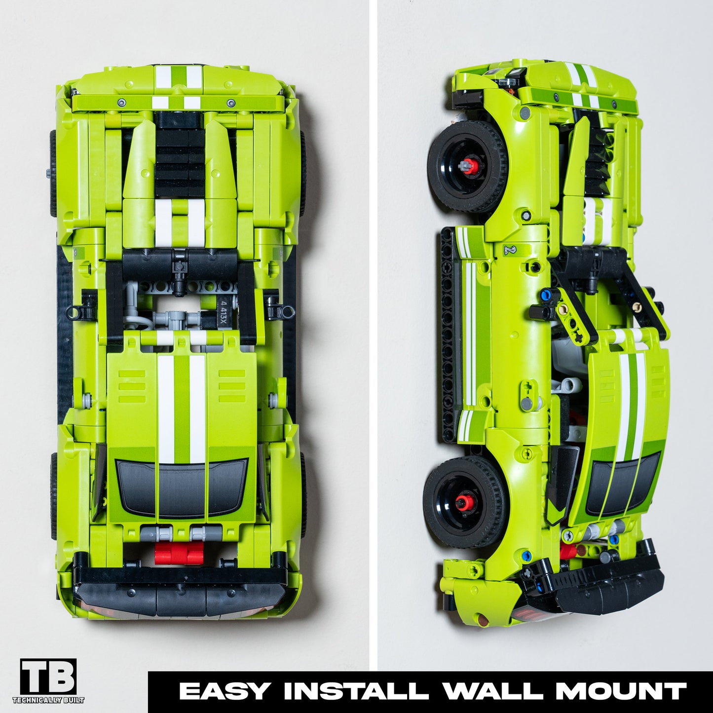 Wall Mount for LEGO Ford Mustang Shelby GT500 - 42138