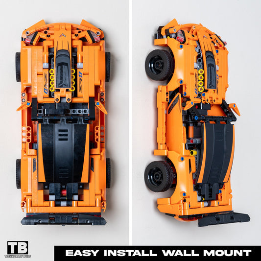 Wall Mount for LEGO Technic Corvette ZR1 - 42093