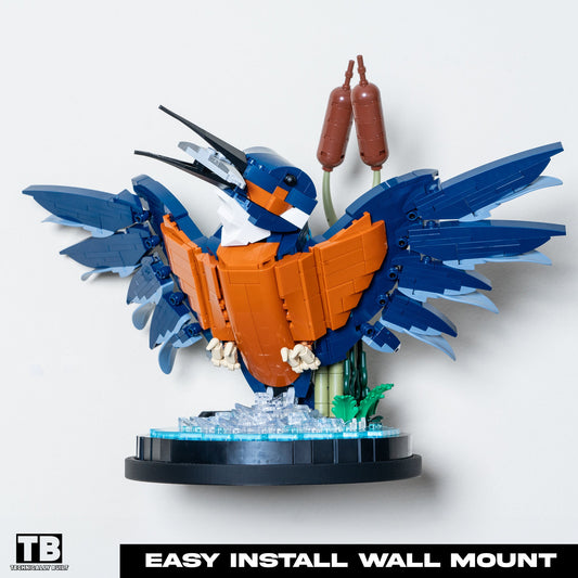 Wall Mount for LEGO Icons Kingfisher - 10331