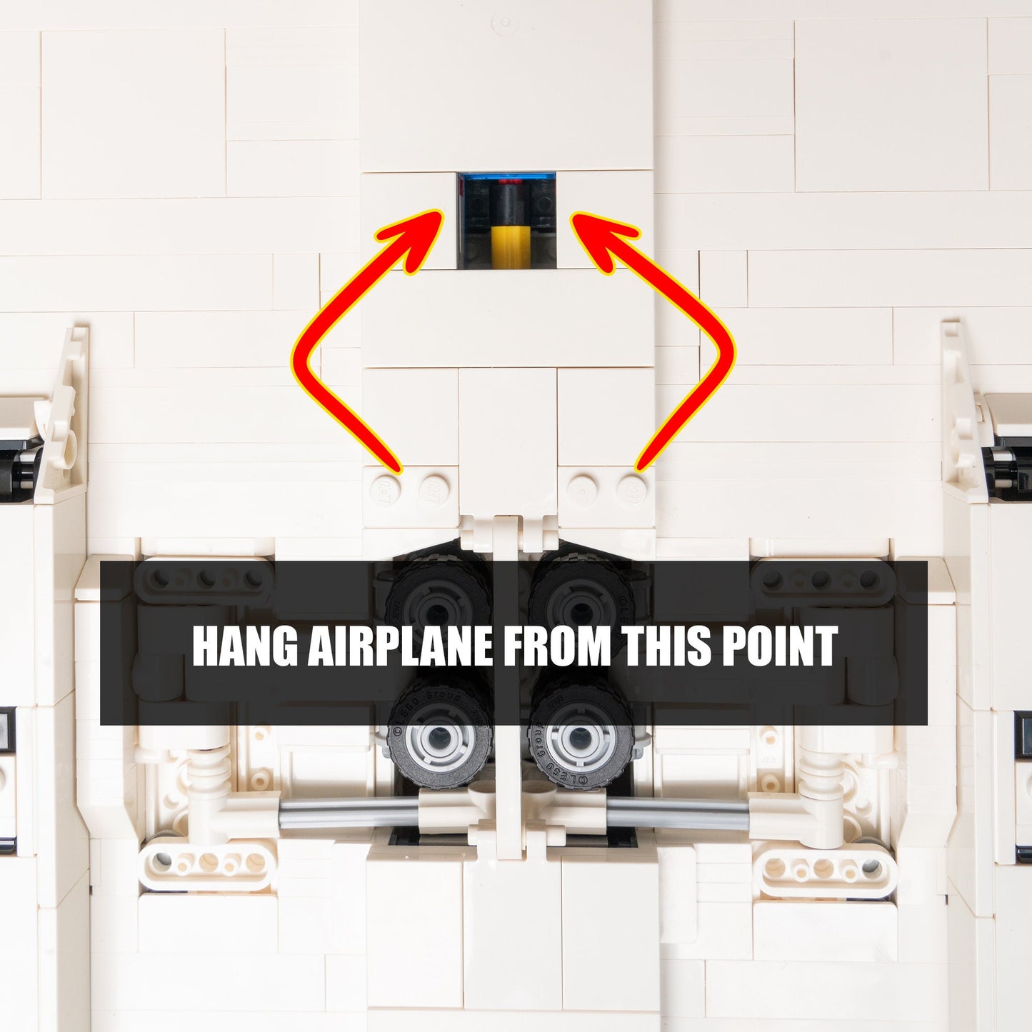 Wall Mount for LEGO Icons Concorde-10318