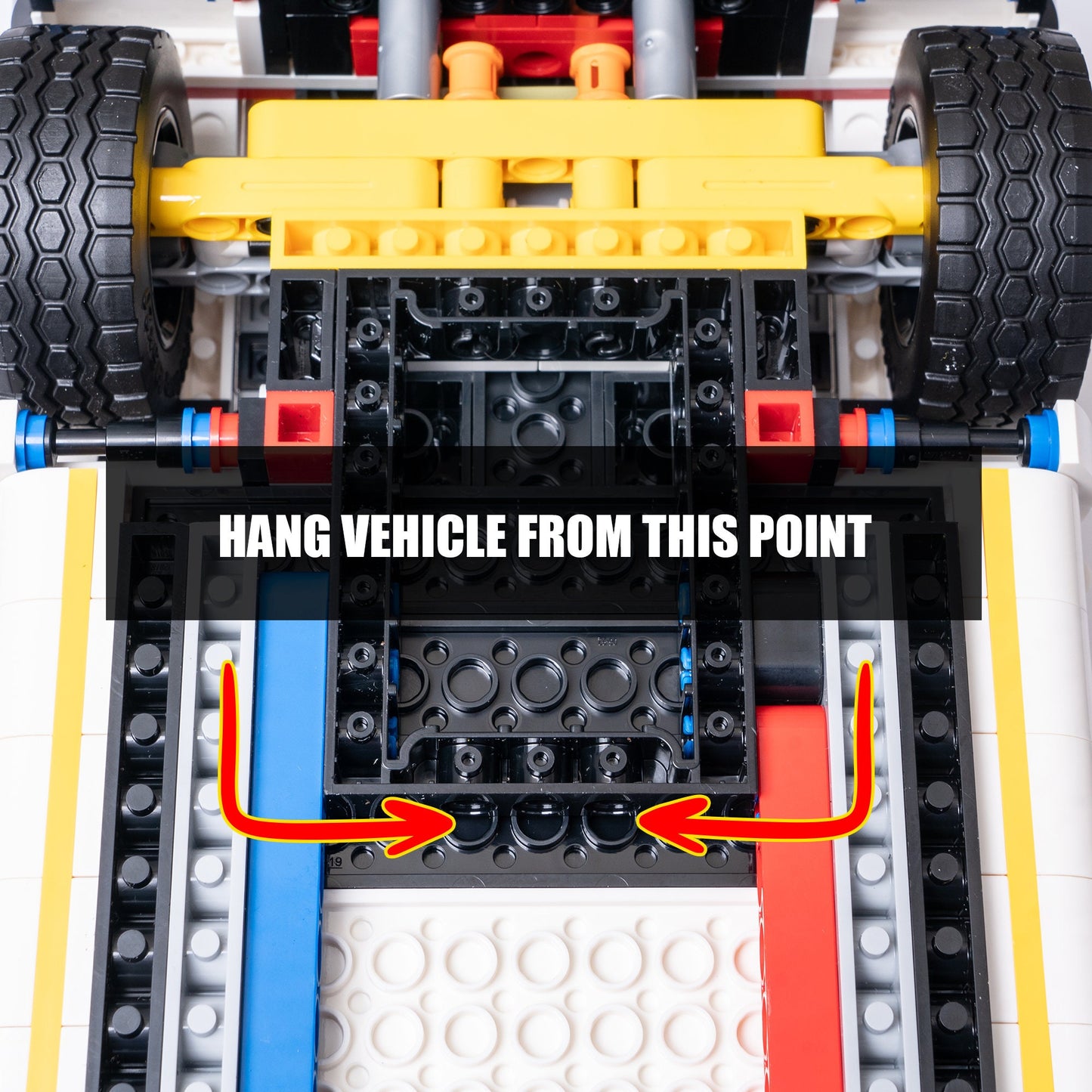 Wall Mount for LEGO Icons Porsche 911-10295
