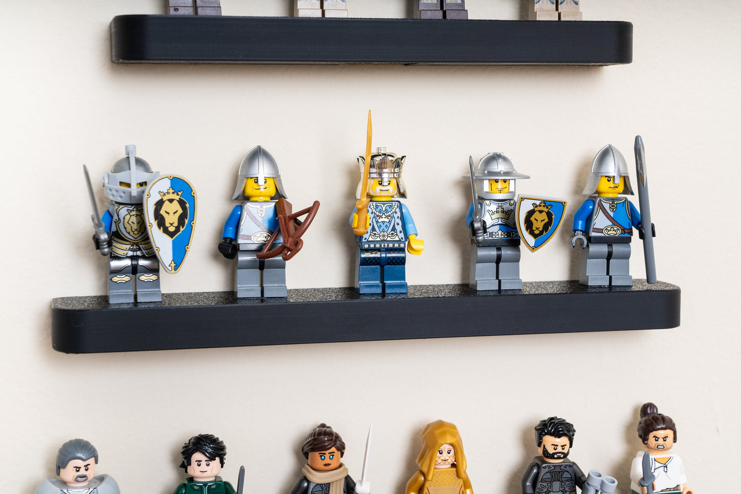 Floating Wall Shelves for LEGO Minifigures