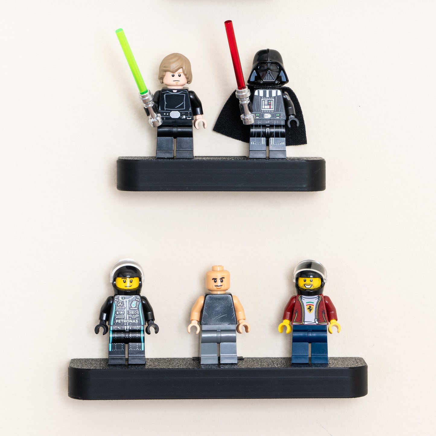 Floating Wall Shelves for LEGO Minifigures