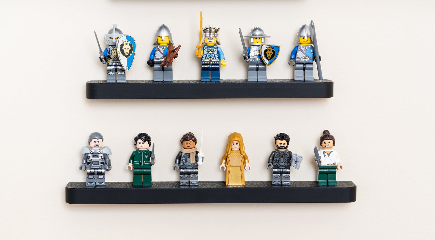 Floating Wall Shelves for LEGO Minifigures