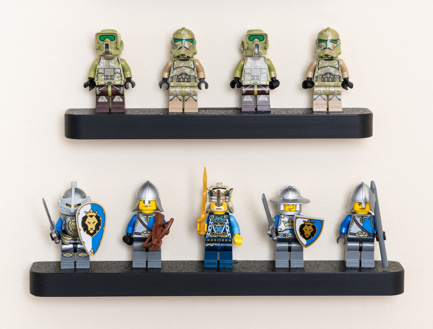 Floating Wall Shelves for LEGO Minifigures