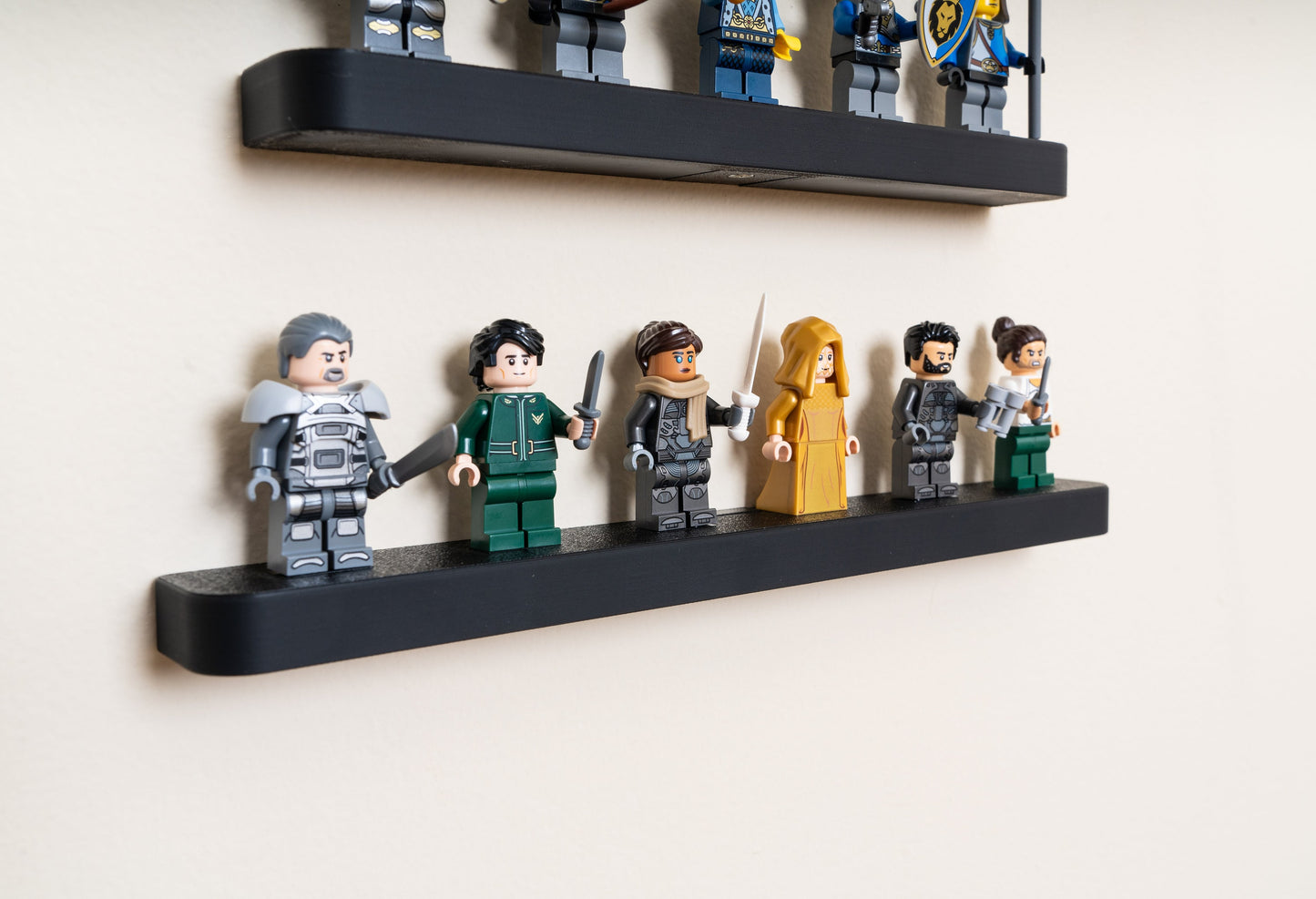 Floating Wall Shelves for LEGO Minifigures