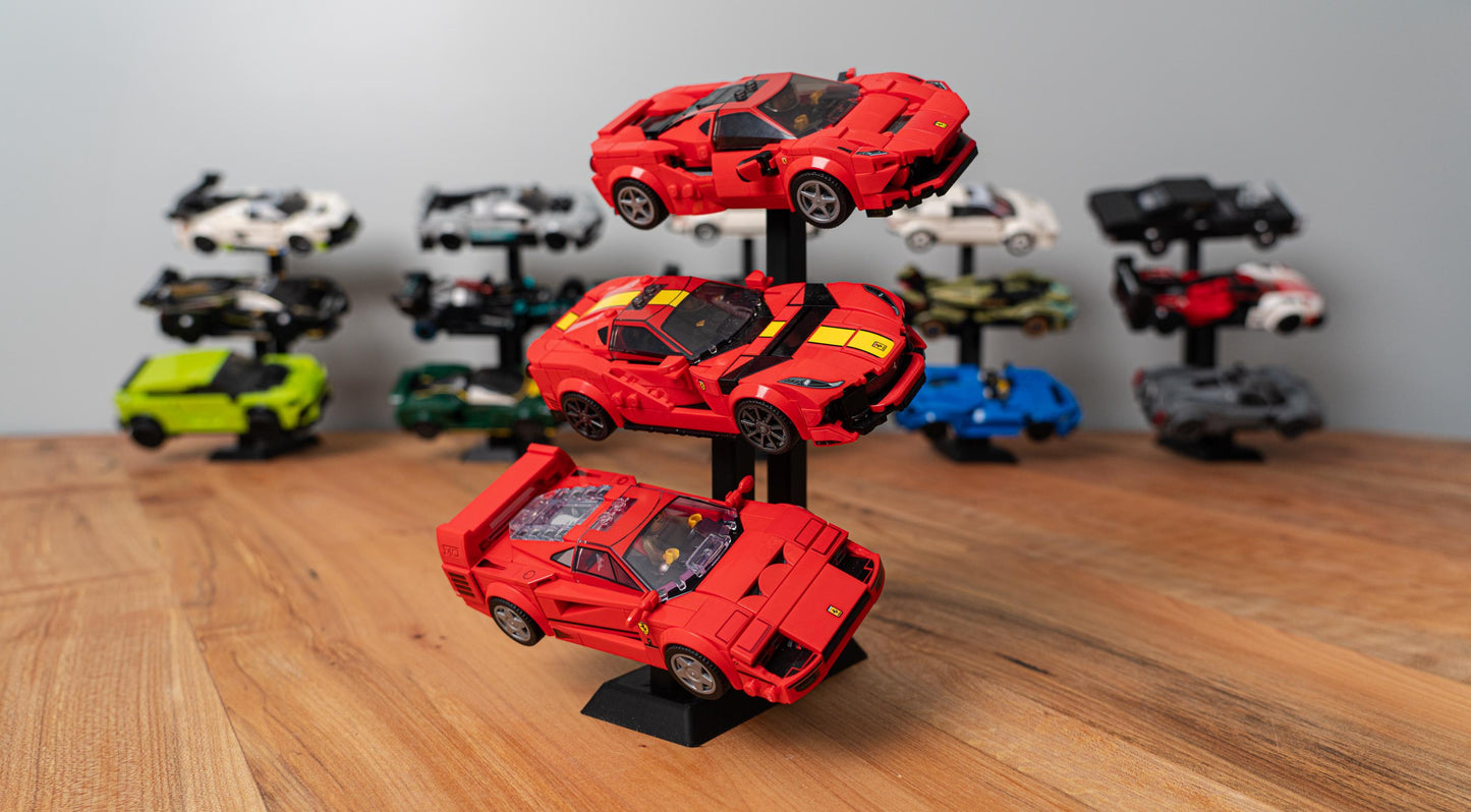 3 Tier Riser Display for LEGO Speed Champions