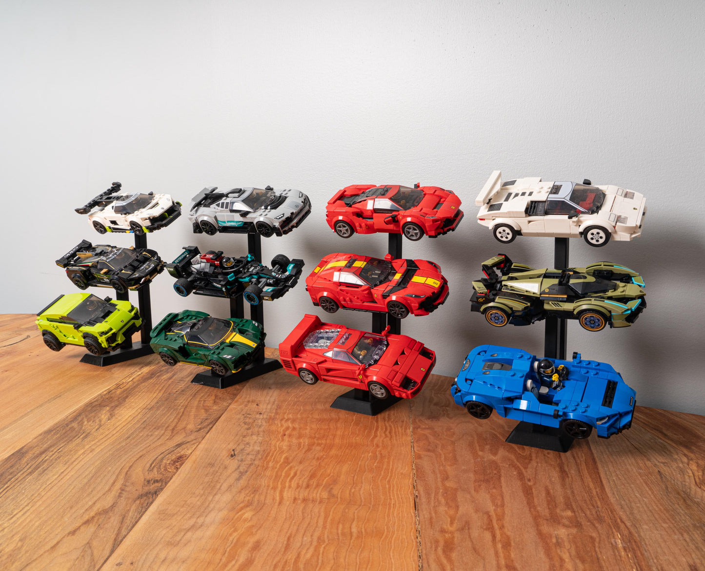 3 Tier Riser Display for LEGO Speed Champions