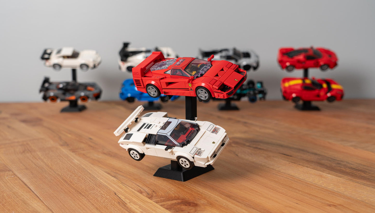 2 Tier Riser Display for Lego Speed Champions