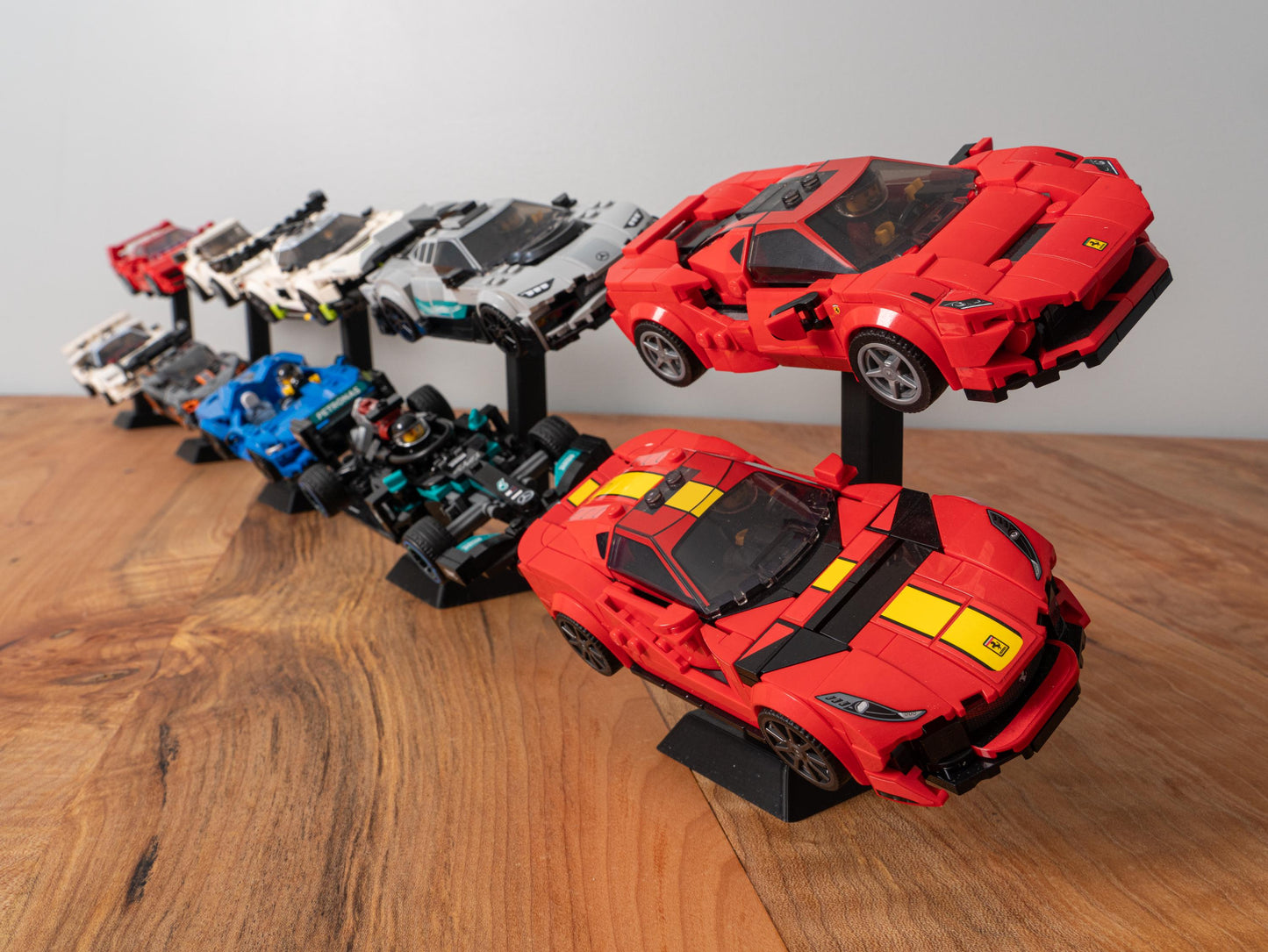 2 Tier Riser Display for Lego Speed Champions