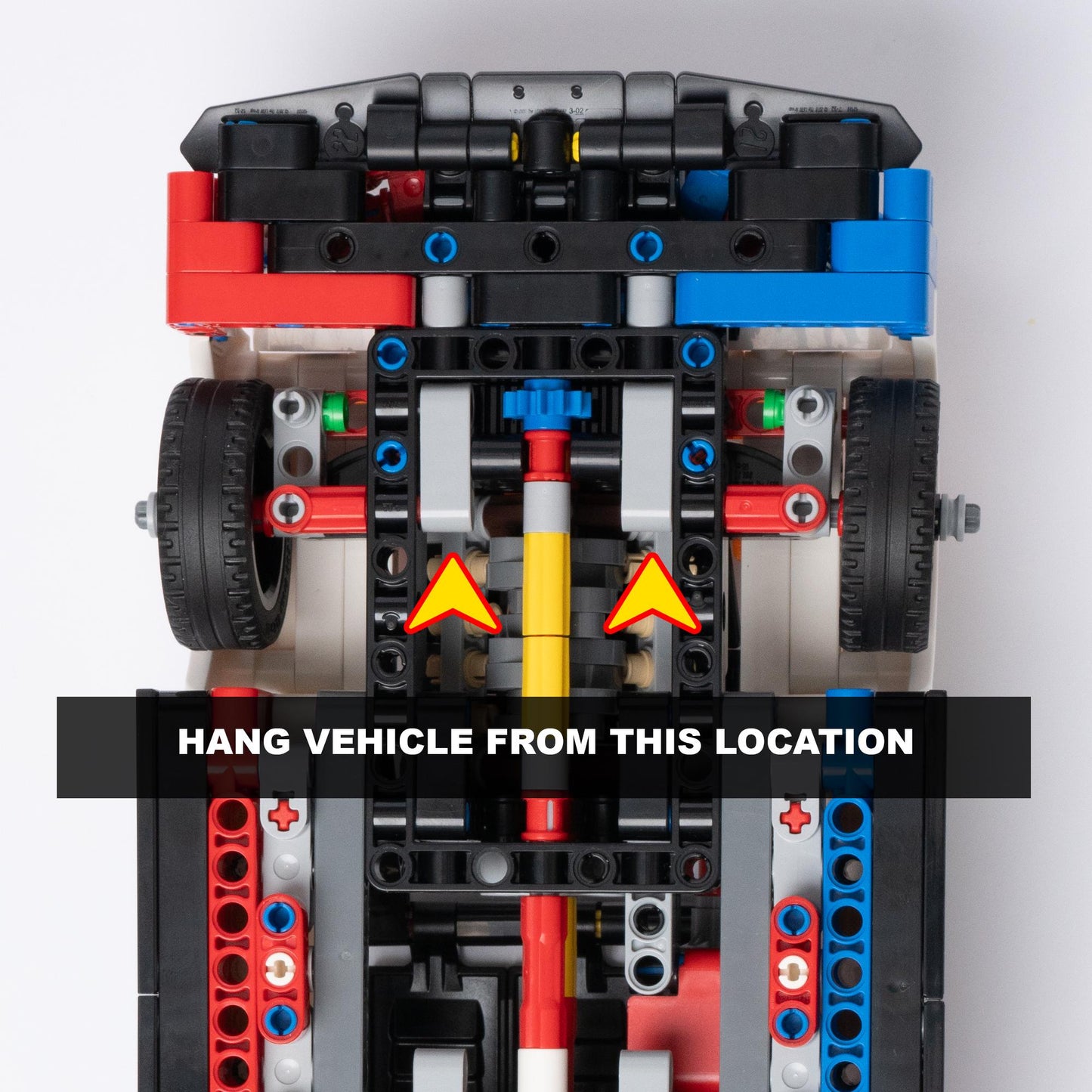 Wall Mount for LEGO Technic NASCAR Next Gen Chevrolet Camaro ZL1 - 42153
