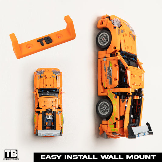 Wall Mount for LEGO Technic Fast and Furious Toyota Supra MK4 - 42204