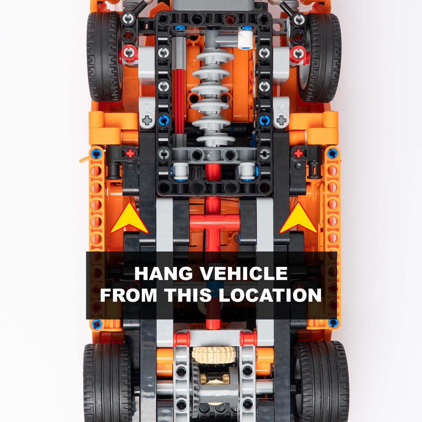 Wall Mount for LEGO Technic Fast and Furious Toyota Supra MK4 - 42204