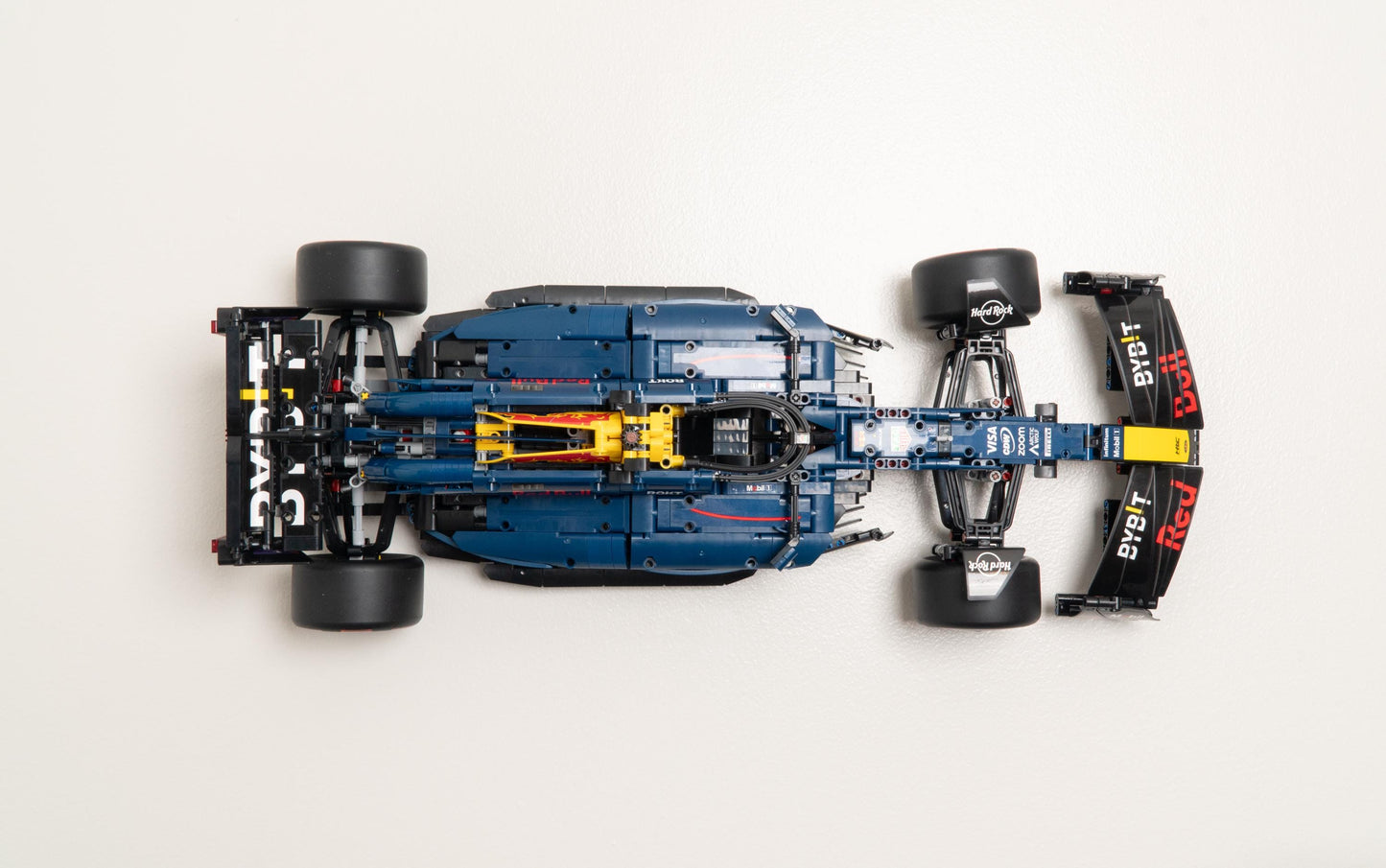 Horizontal Wall Mount for LEGO Technic Oracle Red Bull RB20 F1 - 42206