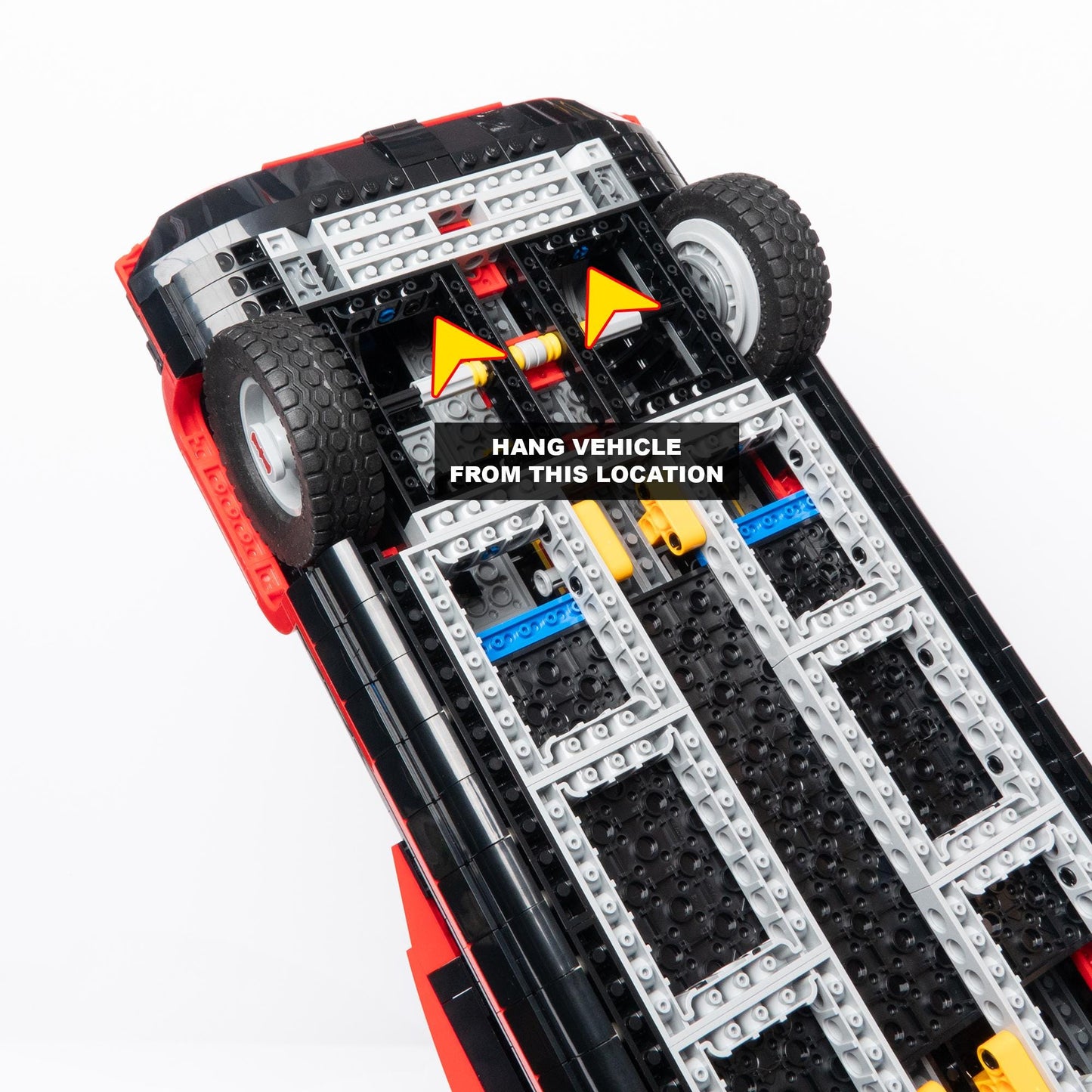 Vertical Wall Mount for LEGO Batman The Classic TV Series Batmobile - 76328