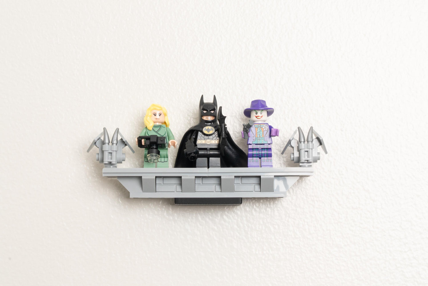 Vertical Wall Mount for LEGO 1989 Batmobile - 76139