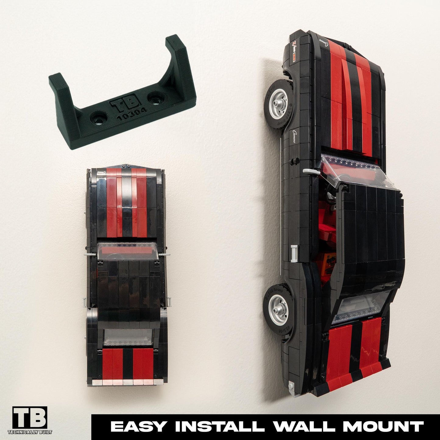Wall Mount for LEGO Icons Chevrolet Camaro Z28-10304