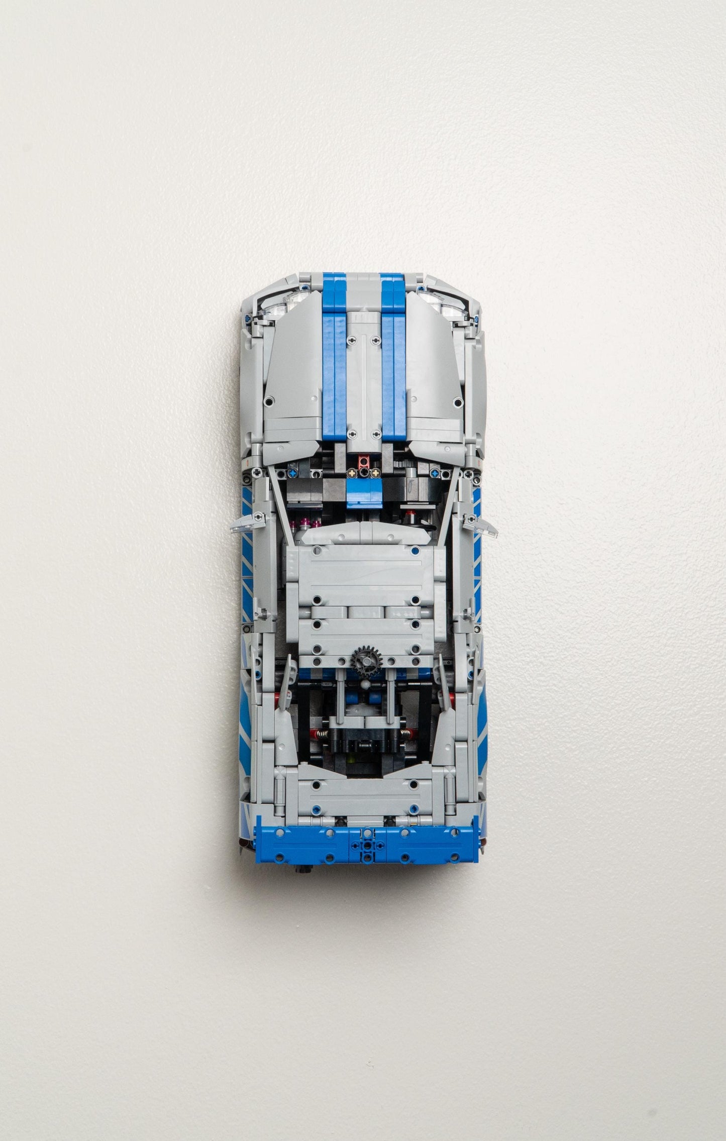 Vertical Wall Mount for LEGO 2 Fast 2 Furious Nissan Skyline GT-R (42210)