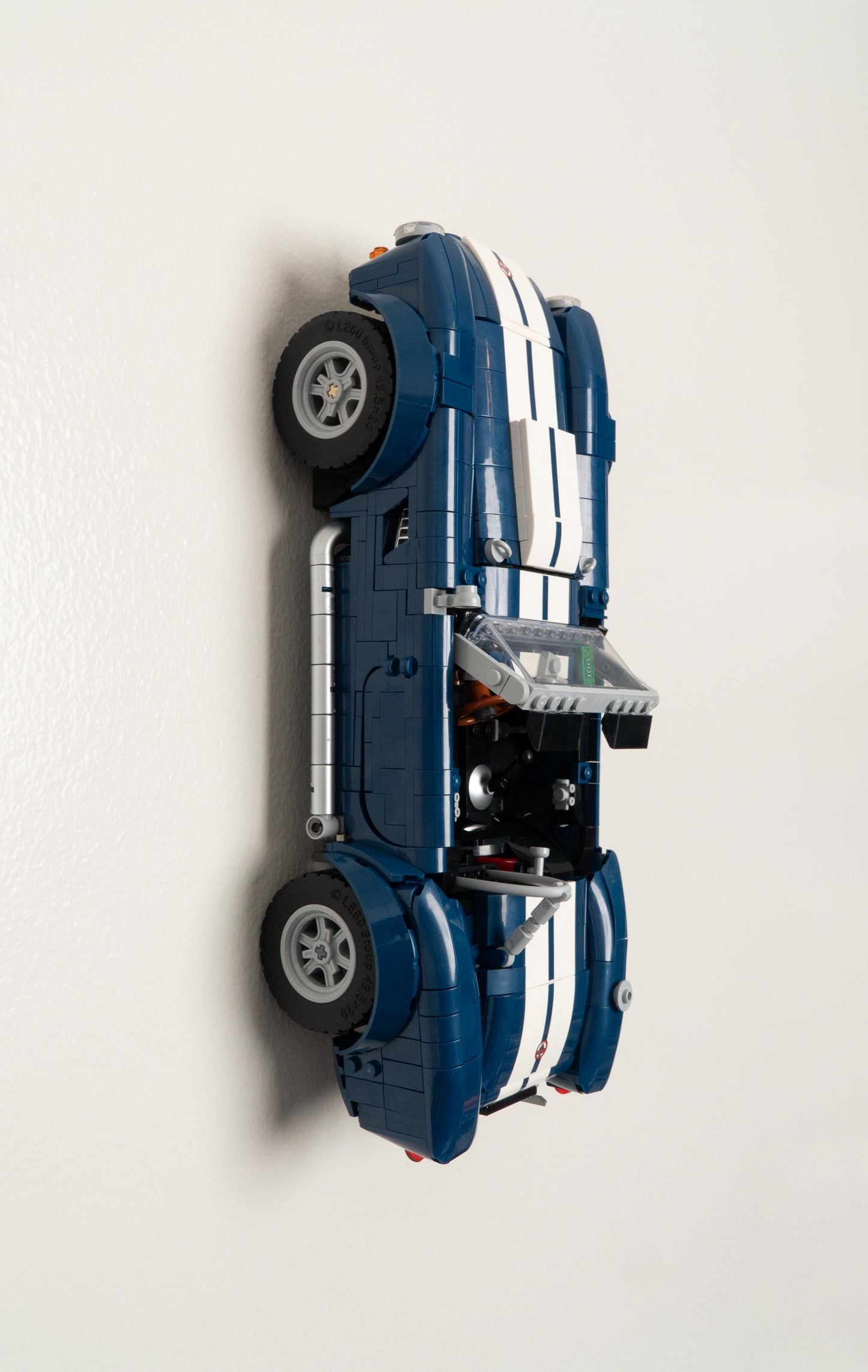 Vertical Wall Mount for LEGO Icons Shelby Cobra 427 S/C-10357
