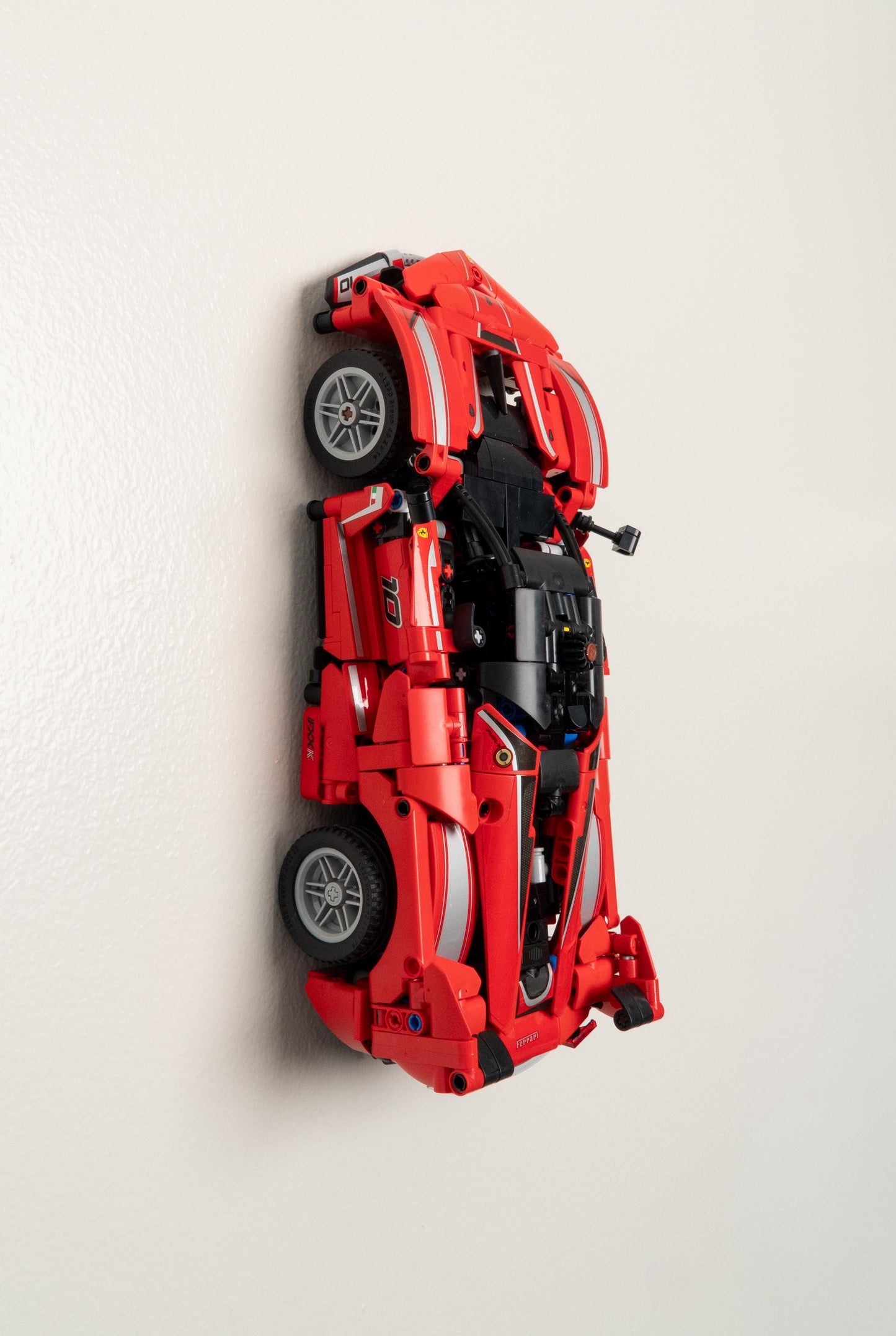 Vertical Wall Mount for LEGO Ferrari FXX K (42212)