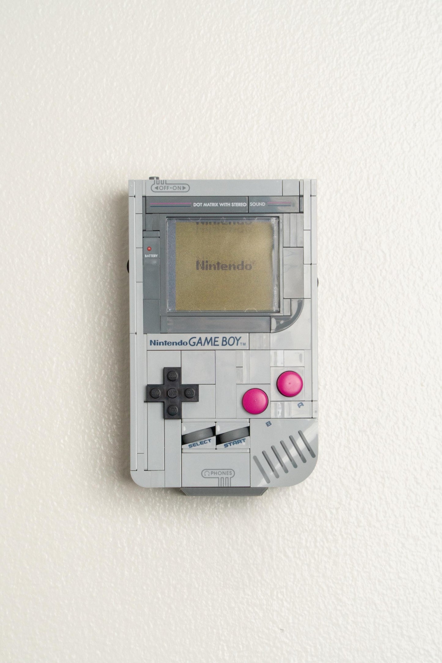 Wall Mount for LEGO Game Boy (72046)