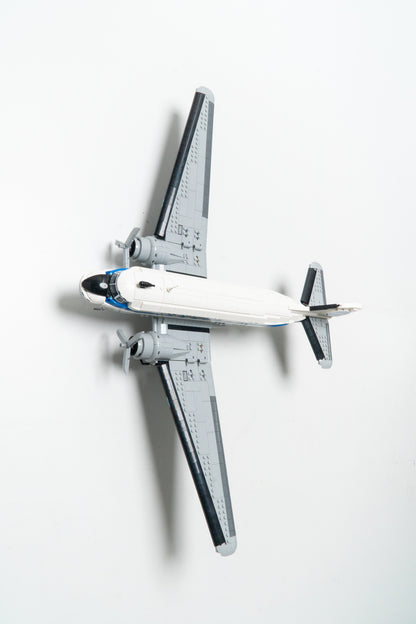 Vertical Wall Mount for LEGO Icons Douglas DC-3 Panam Airliner-11378