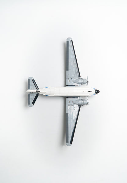 Vertical Wall Mount for LEGO Icons Douglas DC-3 Panam Airliner-11378