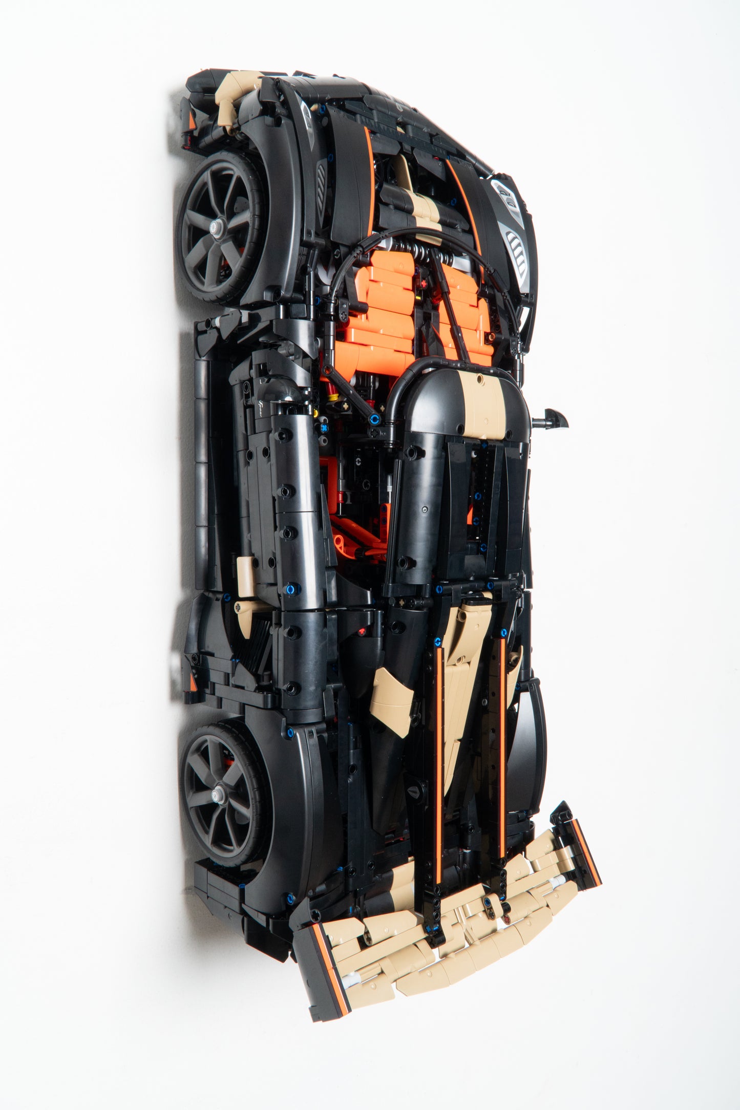 Vertical Wall Mount for LEGO Technic Koenigsegg Sadair's Spear Megacar-42232