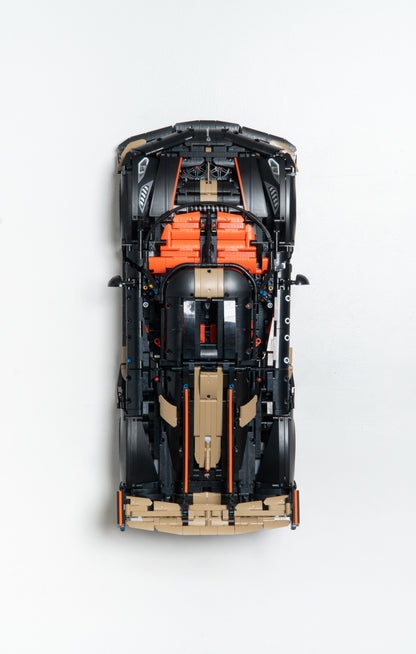 Vertical Wall Mount for LEGO Technic Koenigsegg Sadair's Spear Megacar-42232