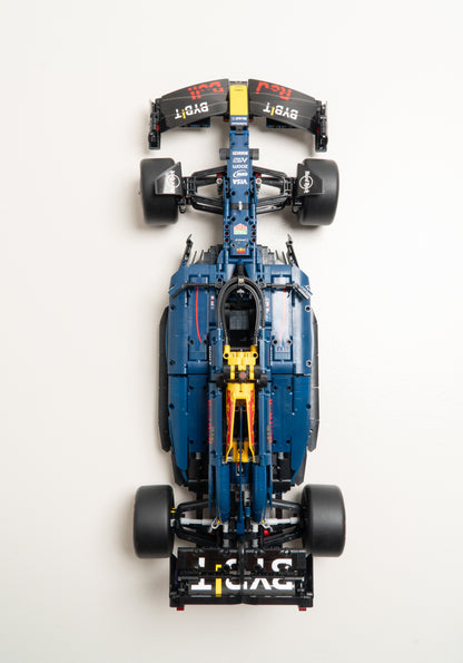 Vertical Wall Mount for LEGO Oracle Red Bull Racing RB20 F1 Car-42206