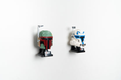 Wall Mounts for LEGO Star Wars Helmet Collection