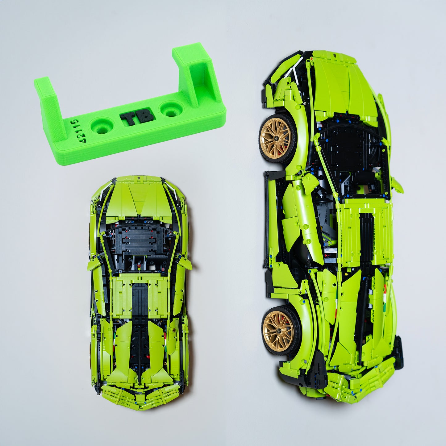 Wall Mount for LEGO Technic Lamborghini Sian-42115
