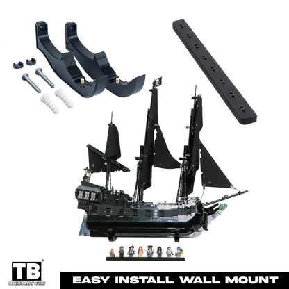 Wall Mount for LEGO Icons Captain Jack Sparrow's Pirate Ship (10365)