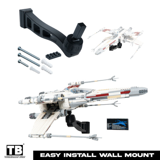 Cobra Arm Wall Mount Compatible With LEGO Star Wars X-wing Fighter-7191