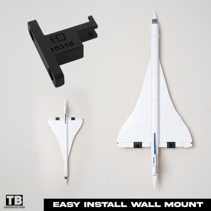 Wall Mount for LEGO Icons Concorde-10318