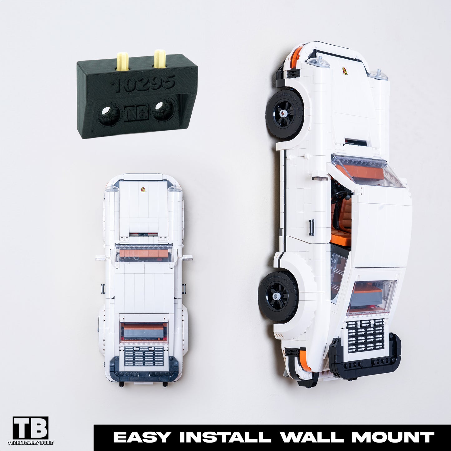 Wall Mount for LEGO Icons Porsche 911-10295