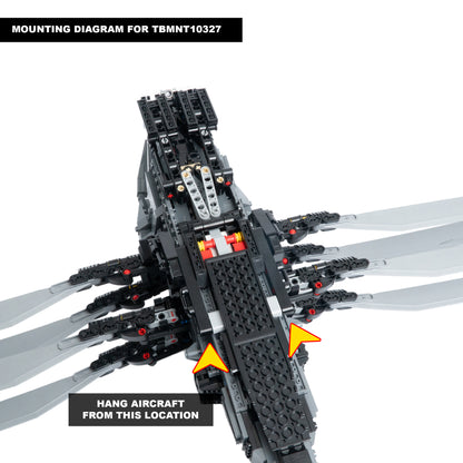 Wall Mount for LEGO Icons Dune Atreides Royal Ornithopter-10327