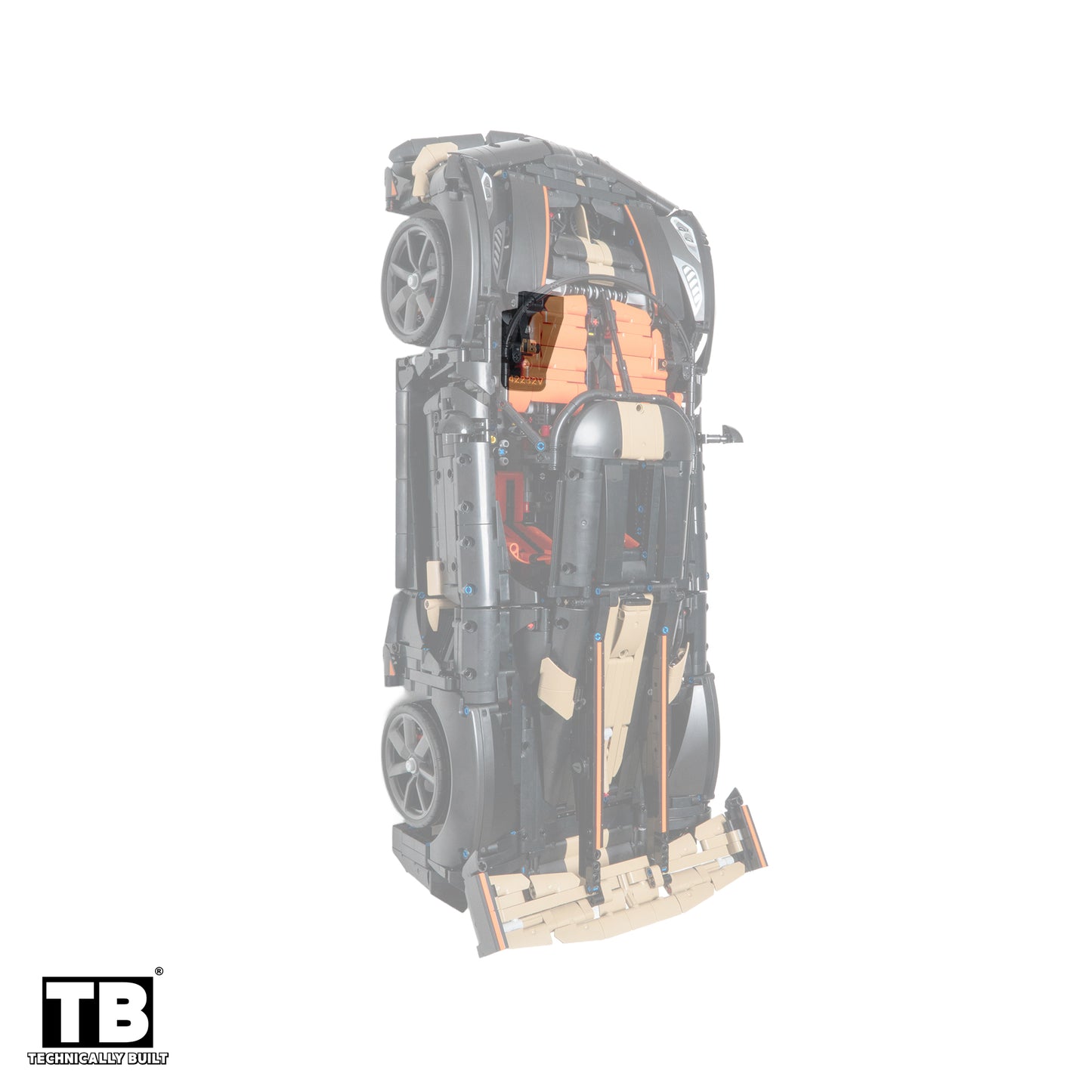 Vertical Wall Mount for LEGO Technic Koenigsegg Sadair's Spear Megacar-42232