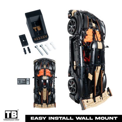 Vertical Wall Mount for LEGO Technic Koenigsegg Sadair's Spear Megacar-42232
