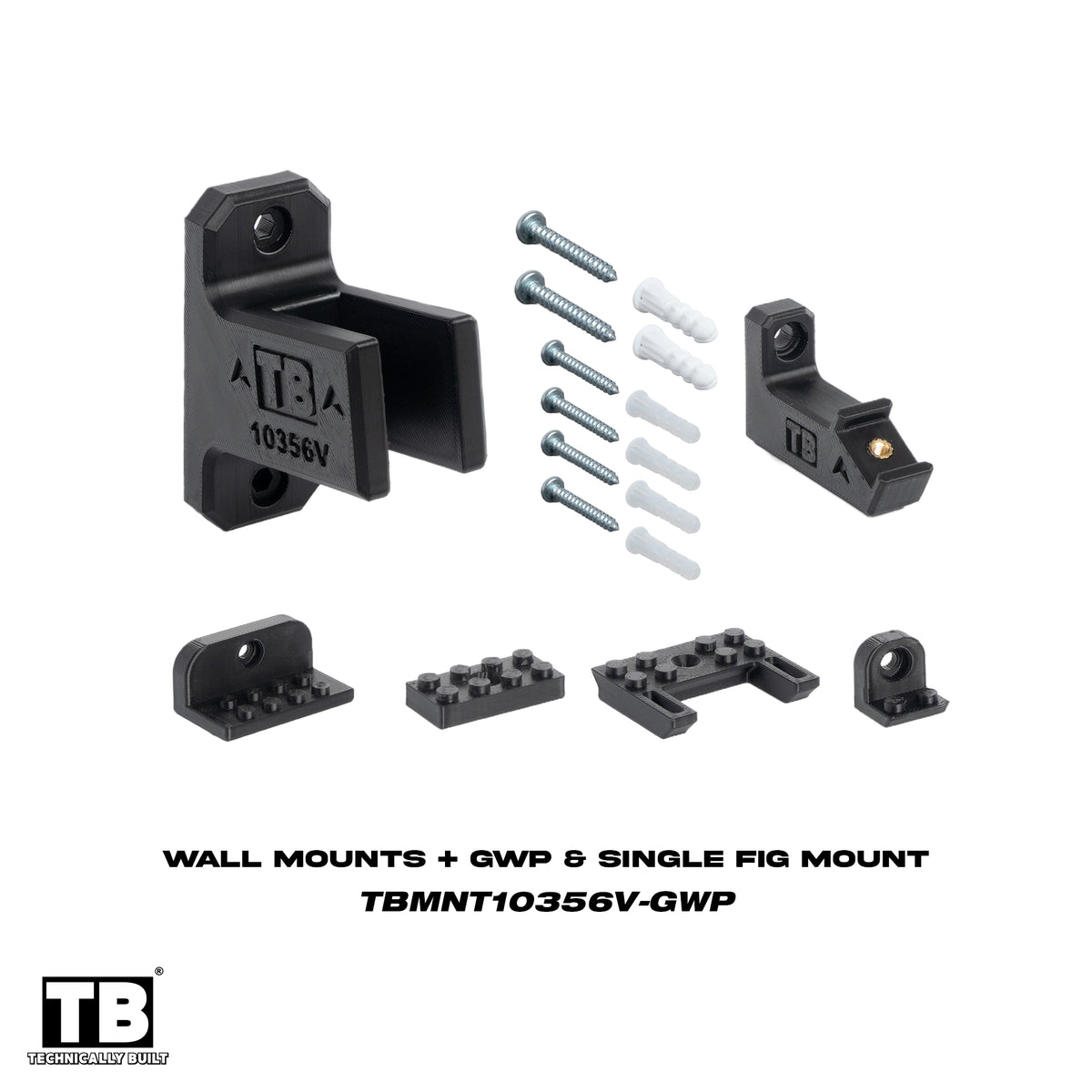 Vertical Wall Mount for LEGO Star Trek: U.S.S. Enterprise NCC-1701-D-10356